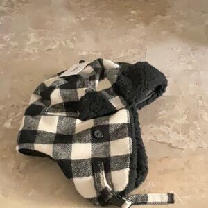 HURLEY Checkered Sierra  Trapper Winter Hat S-M